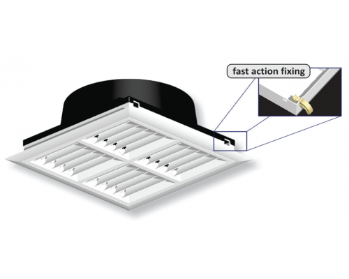 DIRECT VENT GRILLE CLIPS (SET OF 4)